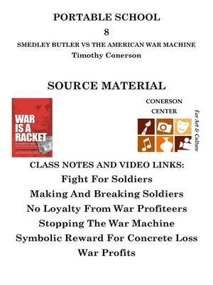 cover image of Smedley Butler vs the American War Machine